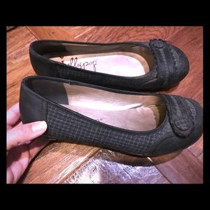 Jellypop black flats